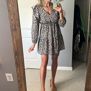 Leopard Print Dress